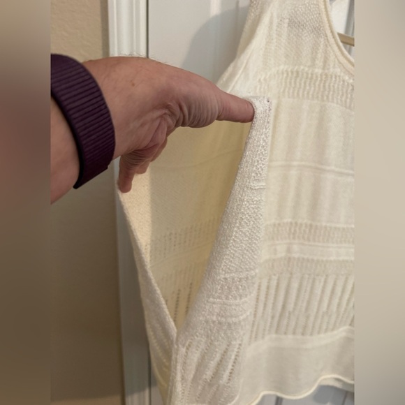 NWT Torrid Pointelle Boat Neck Boxy Cropped Sweater Size 3X/4X - Picture 6 of 10